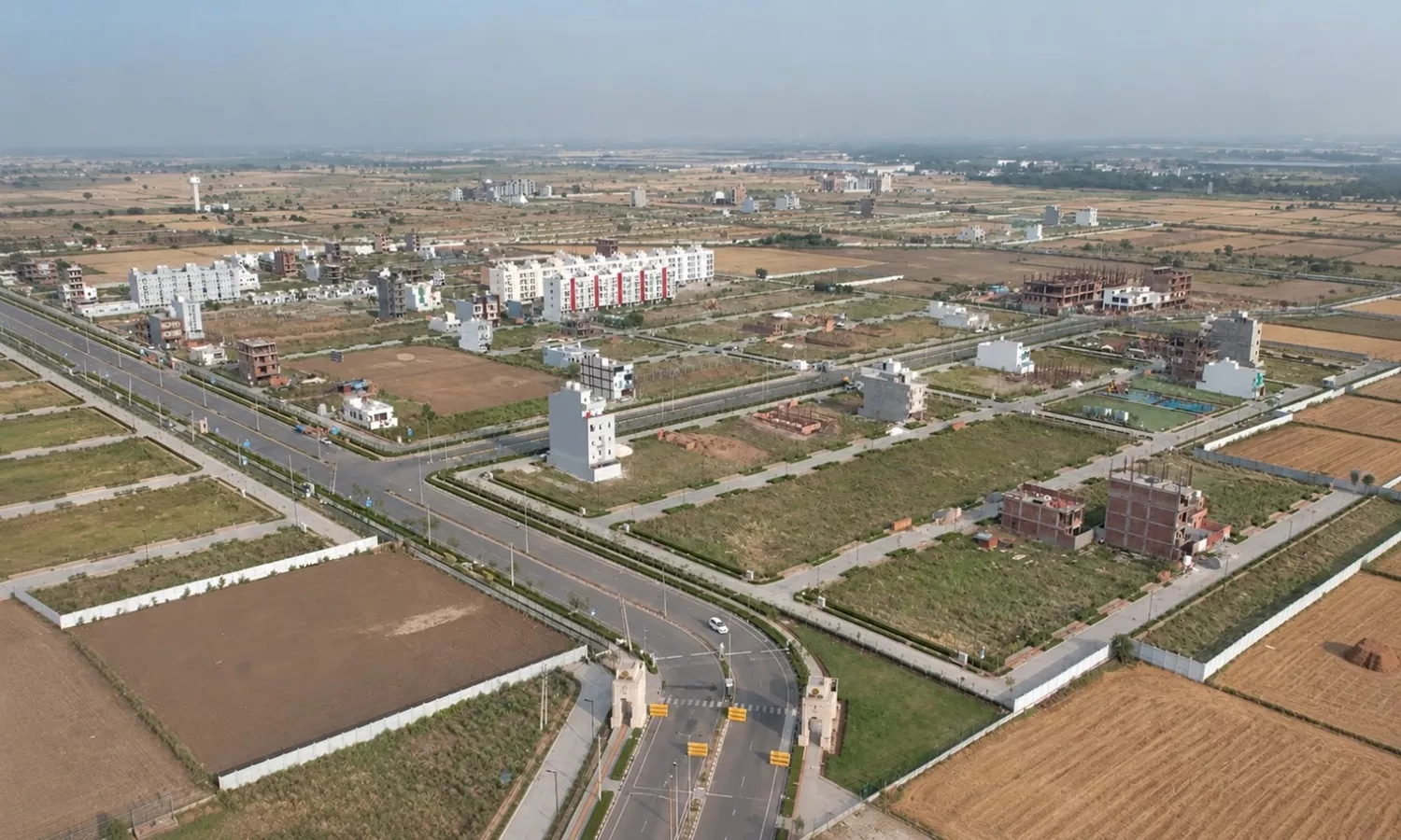Reliance MET City Plots masterplan township view